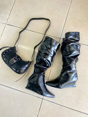 Combo lindo bota + bolsa 