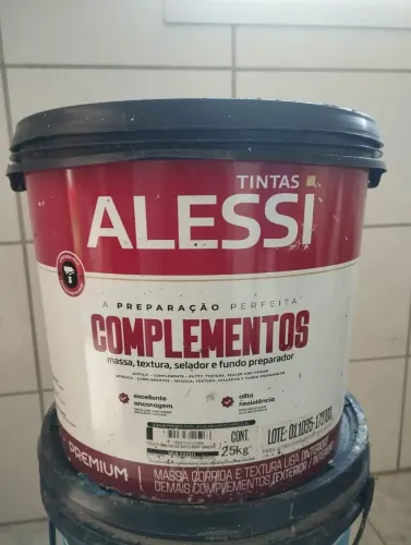 MASSA CORRIDA ALESSI TEXTURA LISA