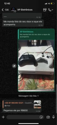 Vendo Xbox one S