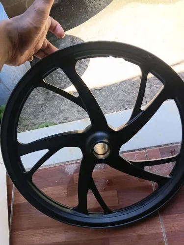 Roda liga leve freio a disco dianteira biz todos os anos 