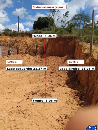 Vendo Lote em Santo Antonio de Jesus-Ba * zap