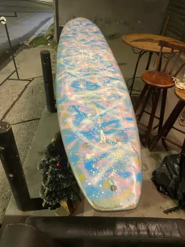 Prancha longboard PARA DECORAÇÃO 