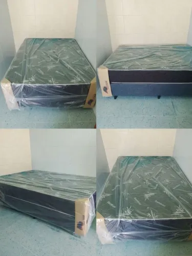 ? CAMA BOX CASAL NOVA / EMBALADA - R$ 450 ?