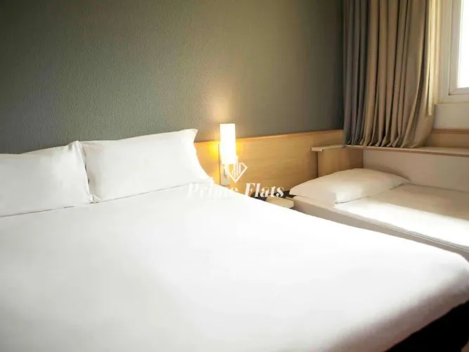 Flat disponível para venda no Ibis Criciúma, com 18m² e 1 dormitório