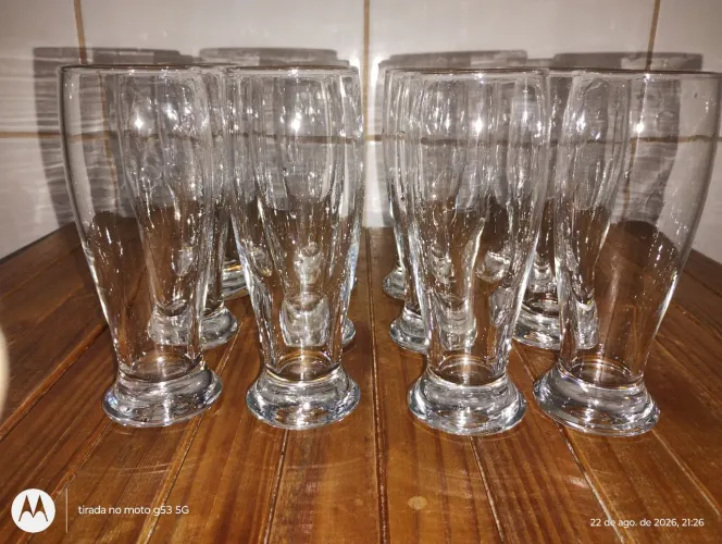 JOGO COPOS TULIPA PARA CERVEJA