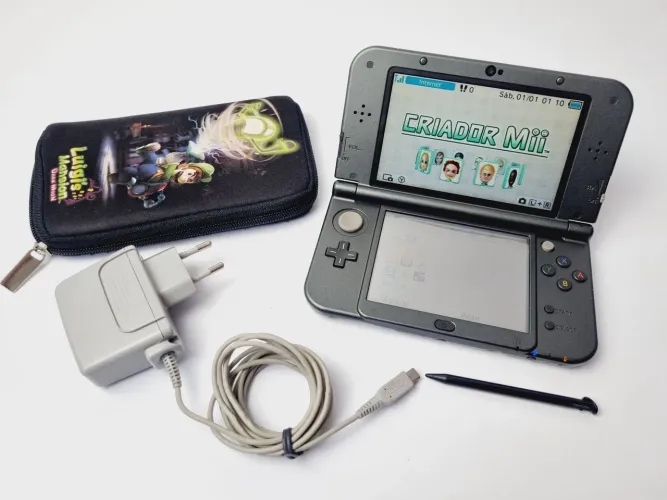 CONSOLE (PRETO) NEW 3DS XL