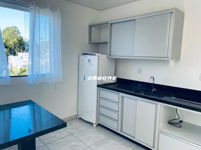 Apartamento mobiliado com 1 dormitório para locação no bairro Velha I Cadore imóveis