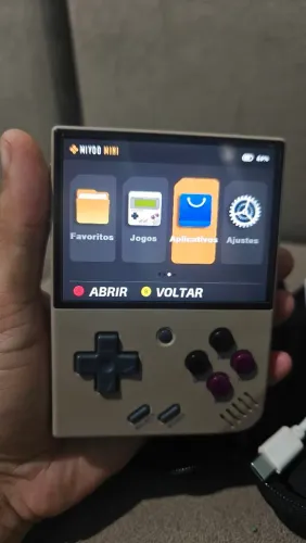 Game retrô Miyoo Mini Plus 64GB com jogos