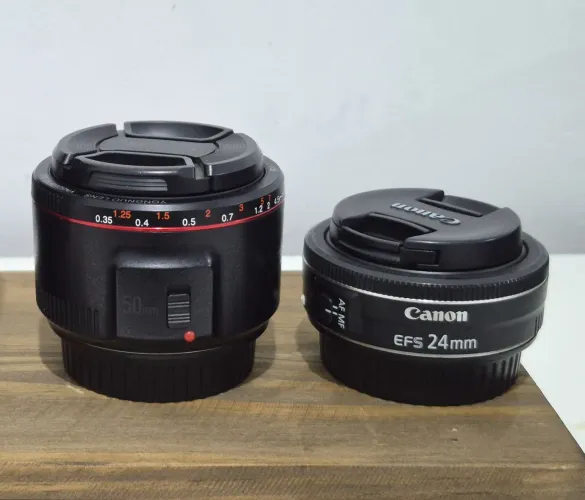 Lentes Canon a partir de 950,00