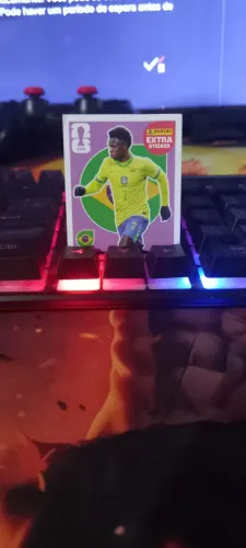 Figurinha da copa Vinicius jr