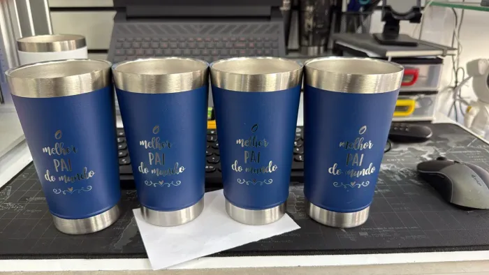 Kit 150 copos térmicos personalizados