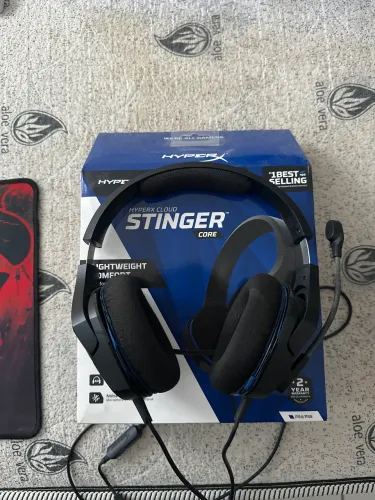 Fone headset hyperx + mouse pad de brinde