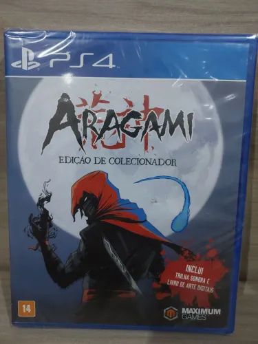 Aragami Edição de colecionador PS4 - Mídia física lacrado