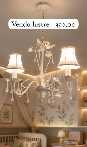 Lustre de flores