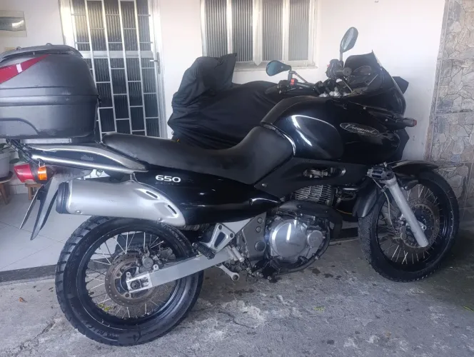 Suzuki 650 freewind inteira - TROCO - VOLTO DIFERENÇA XT Falcon Ténéré GS 650 DR 650/800