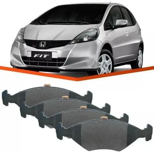 Pastilha Freio Honda Fit 2009 / 2014 Dianteira