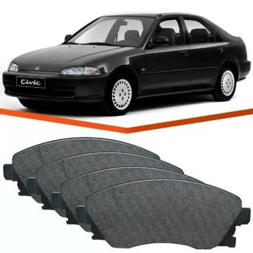 Pastilha Freio Honda Civic 1.5 / 1.6 1992 / 1995 Dianteira