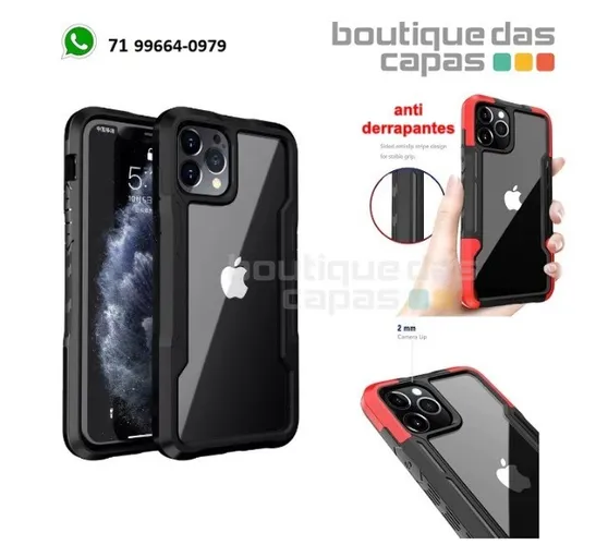 capa anti impacto armor cover iphone xr 11 6.1 12 pro max 12 6.1 11 pro max
