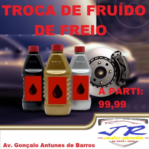Troca de Fluído de Freio 