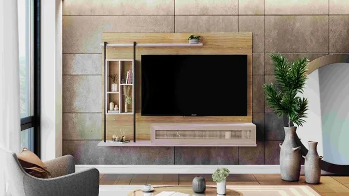 Painel Autentico Até 60" Noronha.Off White Até 12x