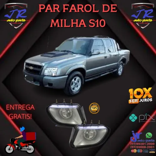 Par Farol de Milha S10 2007