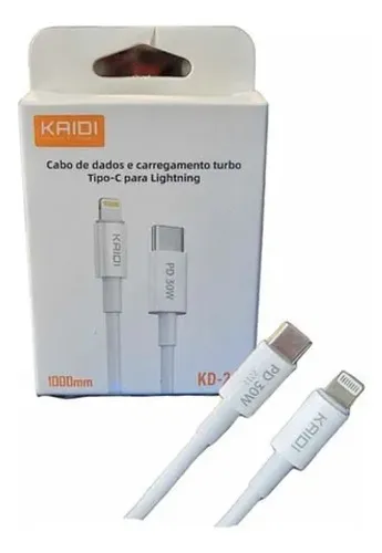 Cabo Kaidi Dados Carregamento Super Rápido Para iPhone Usb-c