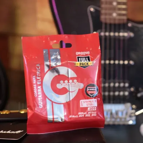 Encordoamento Groove 0.009 Para Guitarra - Solez