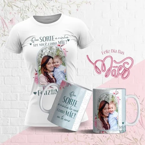 Camiseta e caneca