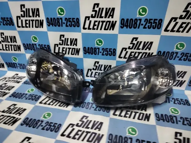 par farol mascara negra uno 2011 2012 2013 2014 novo importado