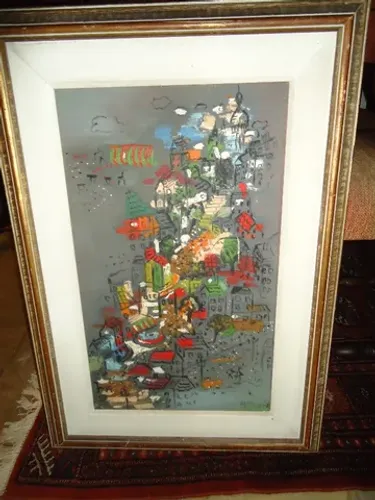 Quadro pintura Montmartre
