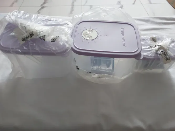 Kit tupperware com 3 peças 