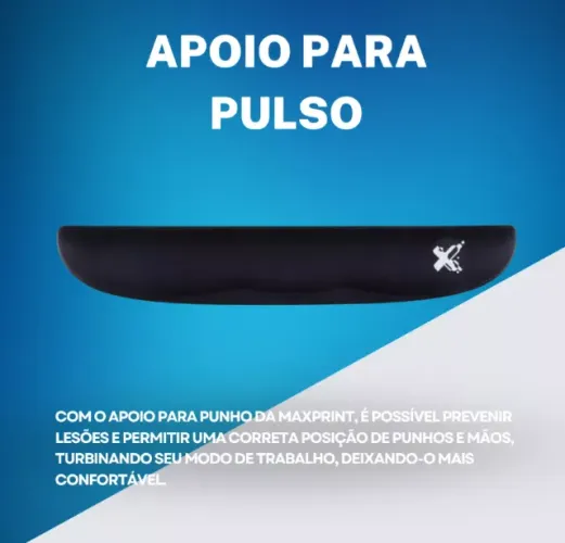 Apoio de punho para teclado - Maxprint
