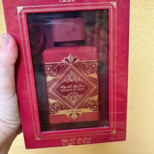 lattafa sublime bade'e al oud edp 100ml perfume árabe