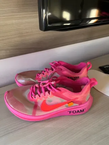 Off White x Nike Zoom Fly Pink 