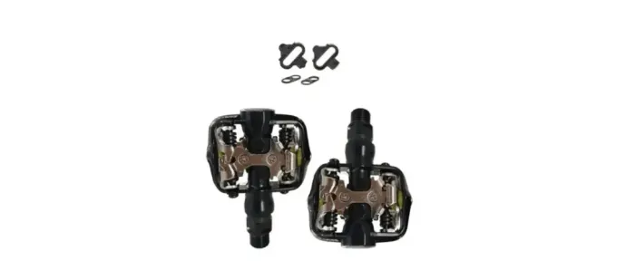 Pedal clip bicicleta mtb bike dnx com tacos promoção 