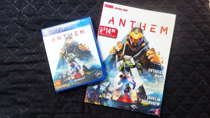Anthem (PS4) com Guia Oficial (Inglês)