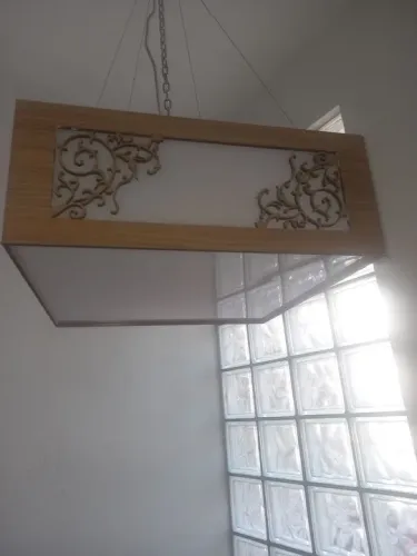 Luminária de teto moderna e elegante