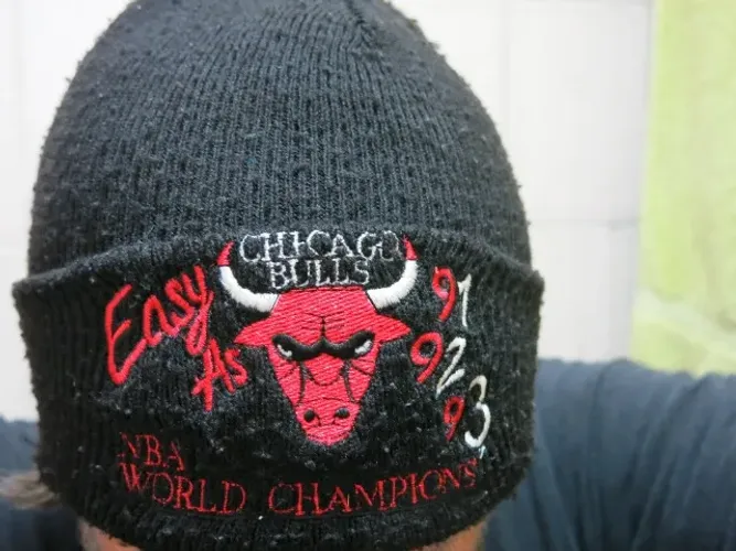Touca / Gorro Chicago Bulls - Década de 90