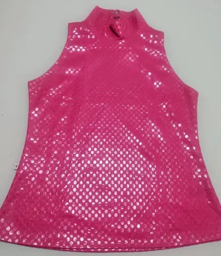Blusa paetê Rosa Pink