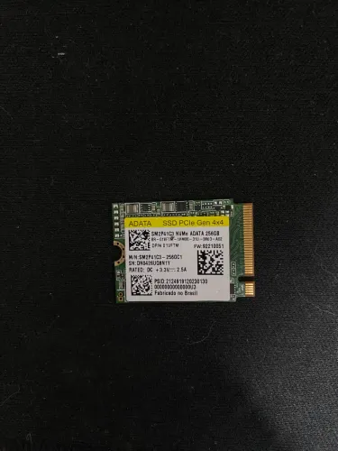 SSD M.2 256gb Nvme Adata - 2230