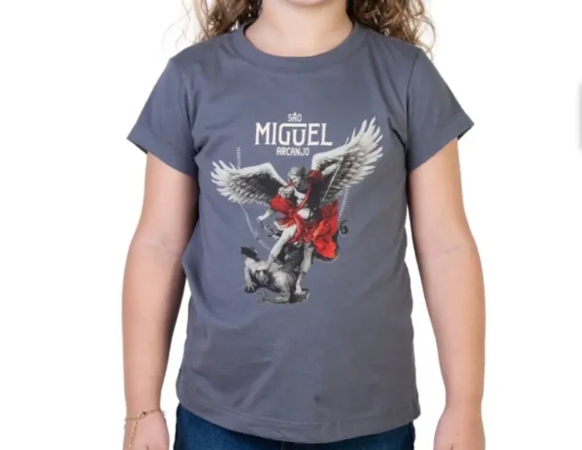 Blusa São Miguel 4 anos canção nova