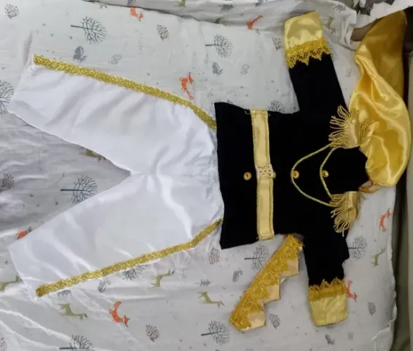 Fantasia príncipe luxo criança