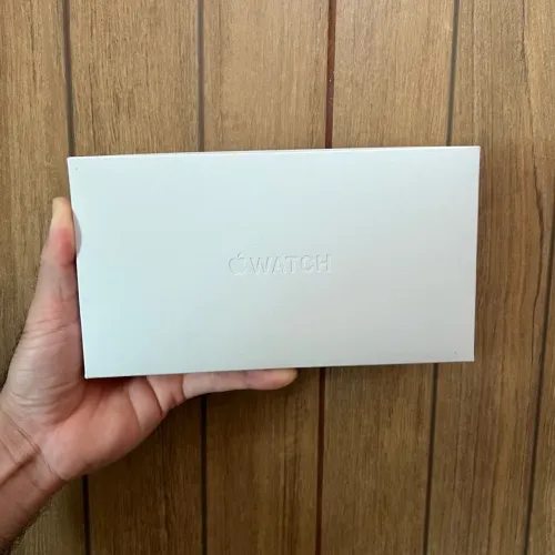 Apple Watch Ultra 3 Lacrado Titânio Natural / Azul