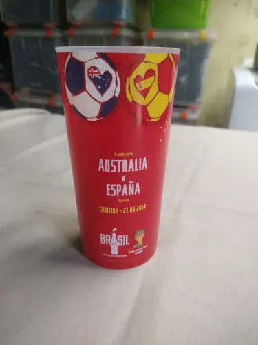 Copo copa do mundo 2014 da Coca cola.