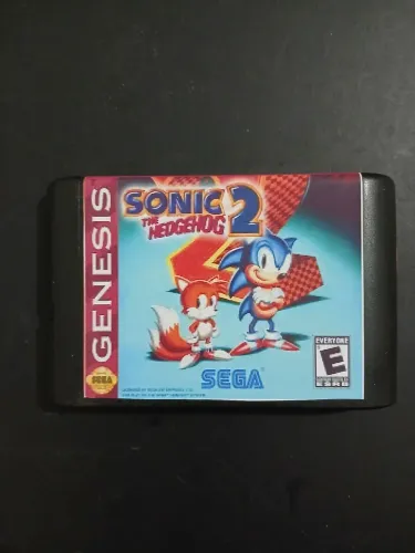 Cartucho Original Sega Sonic the Hedgehog 2 mega drive 