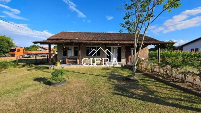 Casa de Alvenaria - Venda -92m²- 05 dormitórios - 92m2 - Salto Pilão - Lontras