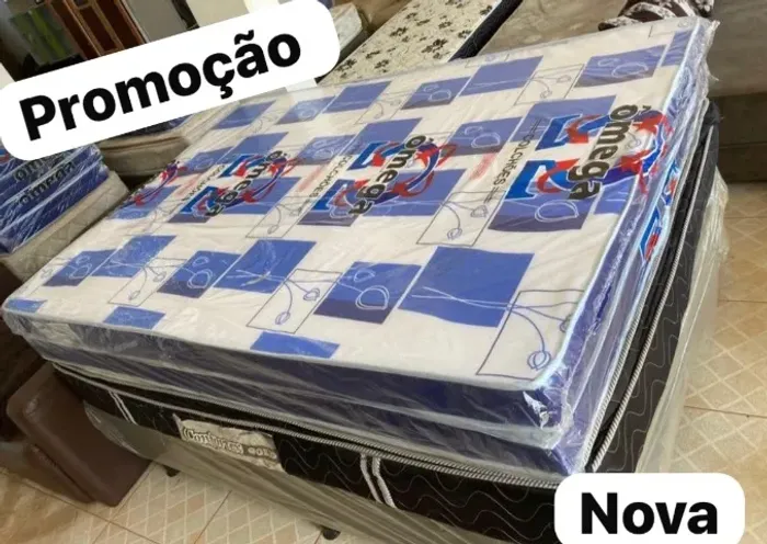 Cama box colchão d20 suporte