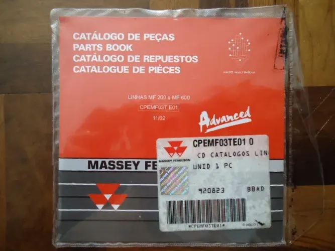 Catálogo de Peças Massey Ferguson Linhas MF 200 e MF 600