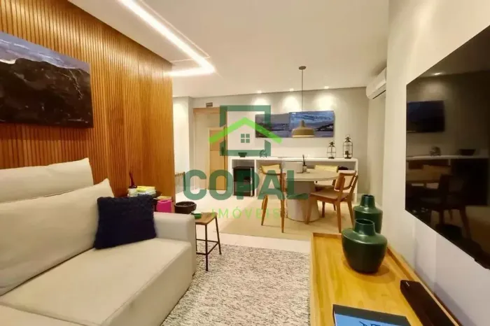 Apartamento aconchegante com suíte, iluminação natural e completa infraestrutura de lazer