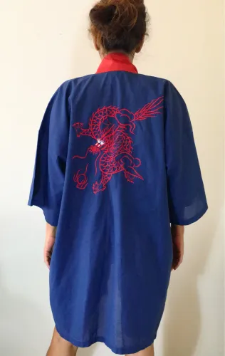 Kimono vintage tamanho único
